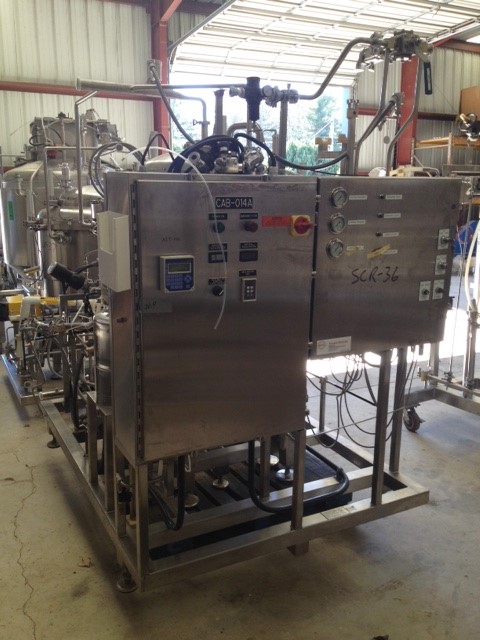 Used Sweco PharmASep Vibro-Energy Filter Dryer, Model PH46Y30, 316L Stainless Steel. Sanitary design rated 0-2 bar (0-30 psi), vacuum -1 bar (-15 psi). Batch processing capacity solids up to 25kg (55 pounds). Above 30